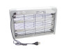 Mosquito lamp T8 2x10W Lemanso LMN106 silver