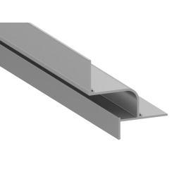 Aluminum profile for LED strip AL-91 3 meter shadow seam LEDUA