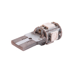 LED car lamp T10-5050-5smd amber green 12V LEDUA