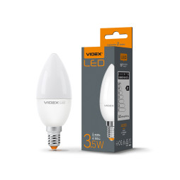 LED lamp C37e 3.5W E14 4100K 220V (VL-C37e-35144) VIDEX