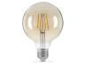 LED lamp G95F 6W E27 2200K 220-240V bronze Filament (TLFG9506272A) TITANUM