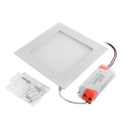 LED recessed DownLight square lamp S01015.3 180*180 15w 220V 4200k
