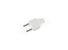 Mains plug 6A white TITANUM STANDARD ТF-PL316IP-B