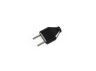 Mains plug 6A black TITANUM STANDARD TF-PL106-B