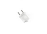 Mains plug 10A straight white TITANUM STANDARD TF-PL110-W