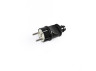 Mains plug with/without straight 16A black TITANUM STANDARD TF-PL116G-B