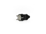 Mains plug with/without straight 16A black TITANUM STANDARD TF-PL116G-B