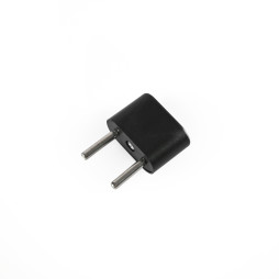 Mains adapter with/without 10A black TITANUM STANDARD