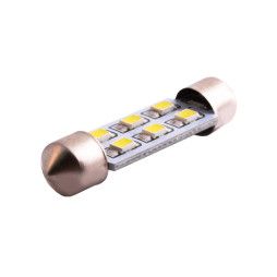 LED car lamp S85-41mm-6smd 3528 white 12V LEDUA