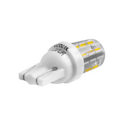 LED car lamp T10-3014-24smd silicone white 12V LEDUA