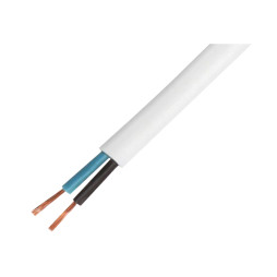 Wire SHVVP 2x0.35 white-red (CU+AL)
