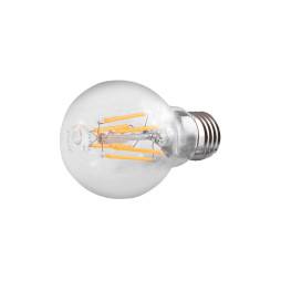 LED lamp E27 6W transparent 220V 4000k