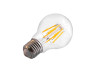 LED lamp E27 6W transparent 220V 4000k
