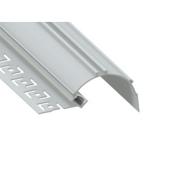 Aluminum profile for LED strip for plasterboard AL-32 1 meter anodized ceiling, wall LEDUA