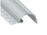 Aluminum profile for LED strip for plasterboard AL-32 1 meter anodized ceiling, wall LEDUA