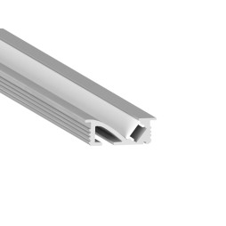 Aluminum profile for LED strip AL-34 1 meter anodized recessed LEDUA
