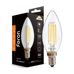 LED lamp Feron Filament LB-158 6W E14 2700K