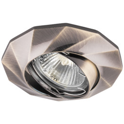 Built-in luminaire Feron DL6021 under the lamp antique gold