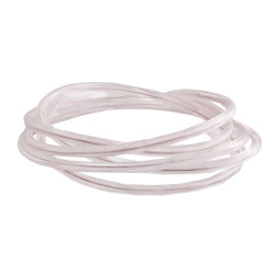 Glowing wire 3.2mm white -50% without warranty and connection