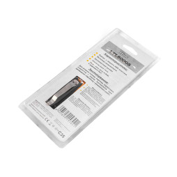 Knife LTL80005 orange, spare blades included Lemanso