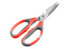 Scissors 22cm LTL11003 orange-gray Lemanso