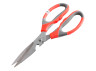 Scissors 22cm LTL11003 orange-gray Lemanso