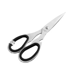 Scissors 18.5cm LTL11002 black insert Lemanso