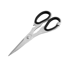 Scissors 18.5cm LTL11002 black insert Lemanso