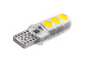 LED car lamp T10-5050-6smd in silicone white 12V LEDUA