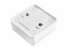 Double switch surface-mounted white Yaweitai 16A EW-1804