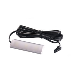 LED lamp for lighting furniture shelves 12V/DC 0.72w blue light black wire LEDUA