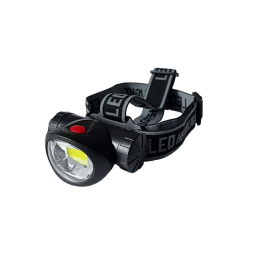 COB led head lamp LMF9321 with USB cable + switch (3 modes) + built-in battery 1200mah Lemanso