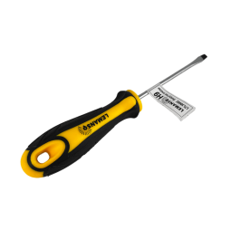 Flat screwdriver 3*75 LTL30002 yellow-black Lemanso
