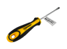 Flat screwdriver 3*75 LTL30002 yellow-black Lemanso