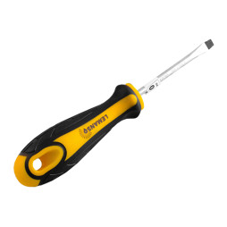 Flat screwdriver 5*75 LTL30003 yellow-black Lemanso