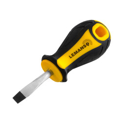 Flat screwdriver 6*38 LTL30001 yellow-black Lemanso