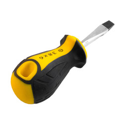 Flat screwdriver 6*38 LTL30001 yellow-black Lemanso