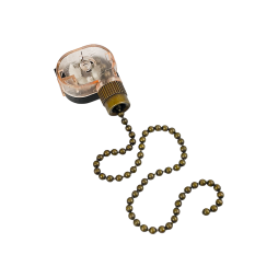 New switch with chain antique gold LMA032 Lemanso