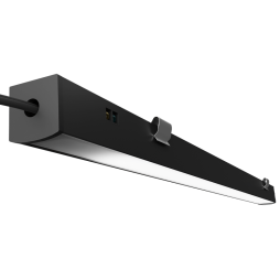 LED linear lamp "N4-1-500" with door opening sensor 12V 4.5W 6500k black LEDUA