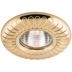 Built-in lamp Feron DL6047 gold