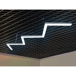 LED lamp suspended, ceiling "Levin" 220V 180W 10800Lm 4000k 500*6 LEDUA