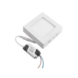 LED surface-mounted lamp DownLight 6w 220V square 2700k