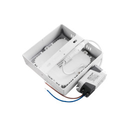 LED surface-mounted lamp DownLight 6w 220V square 2700k