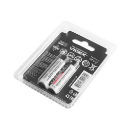 Battery AA/HR6 2500mAh double blister/2pcs Videx