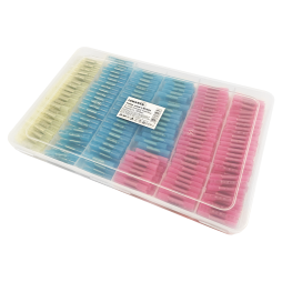 Set of terminals 400 pcs in a plastic box LM2684 Lemanso