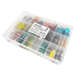Set of car fuses 300pcs (zinc) LM2646 in plastic box  Lemanso