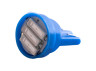 LED car lamp T10-7020-3smd blue 12V LEDUA