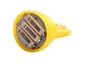 LED car lamp T10-7020-3smd yellow 12V LEDUA