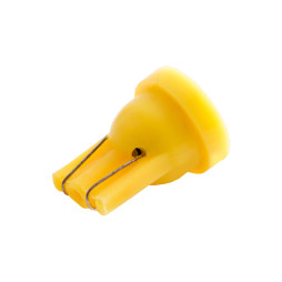 LED car lamp T10-7020-3smd yellow 12V LEDUA