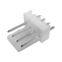 Connector A2543-WV04 male plastic white